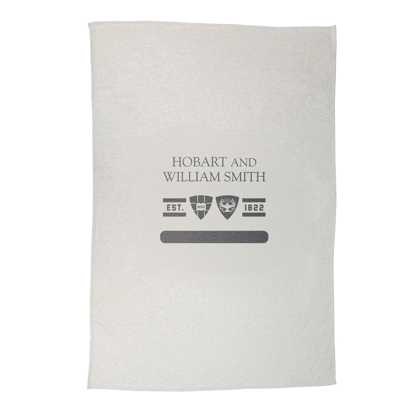 Hobart and William Smith Colleges Sublimated Sweatshirt Blanket
