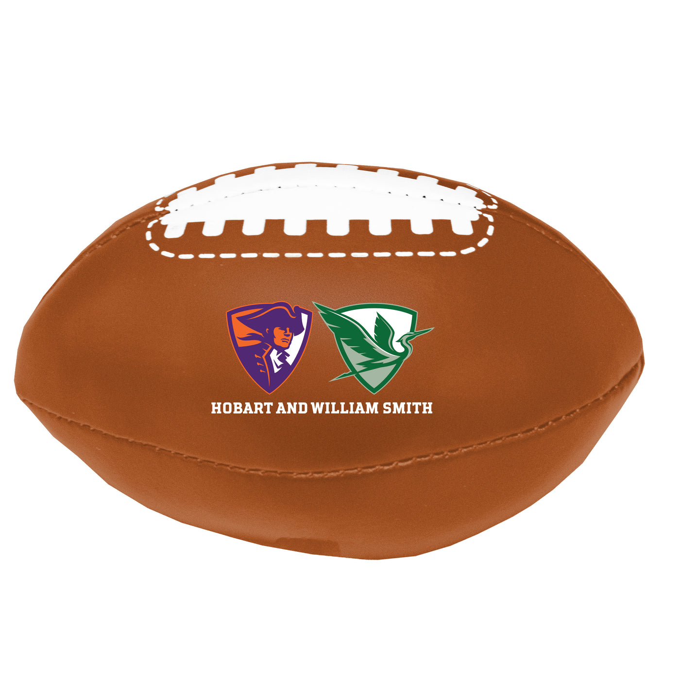 Hobart and William Smith Colleges Composite Brown Micro Soft Football
