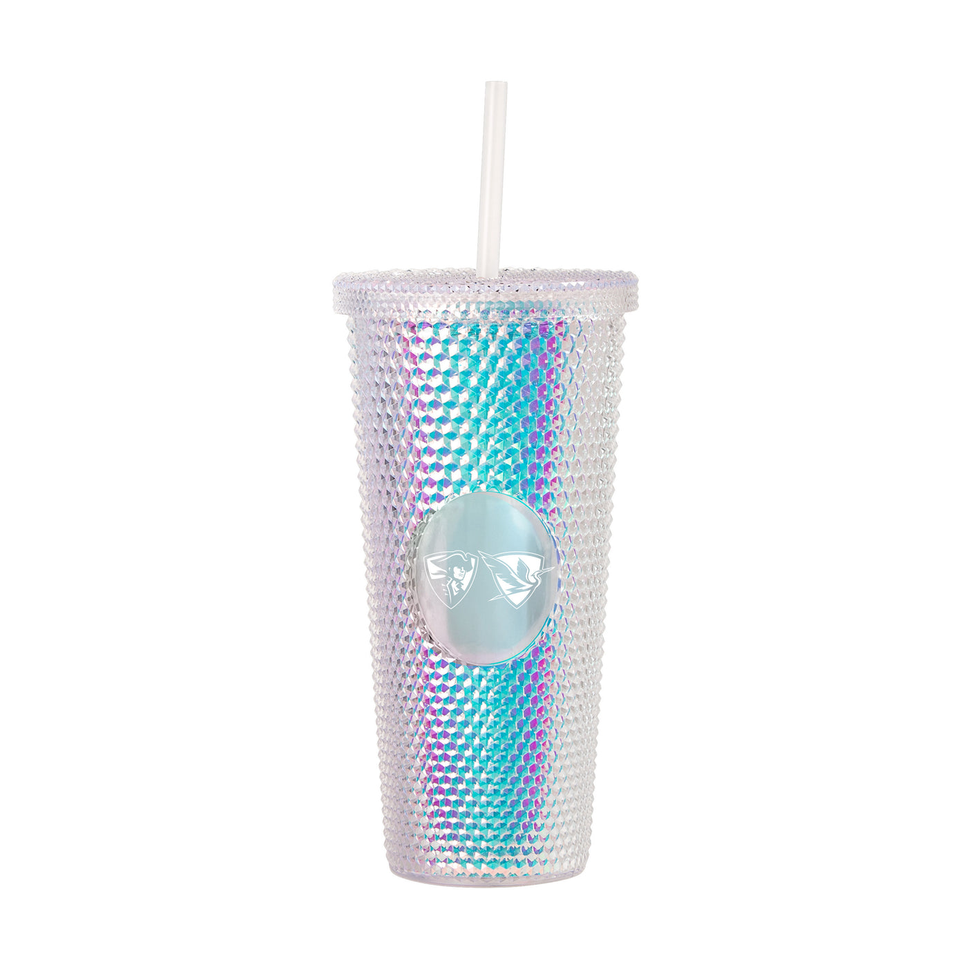 Hobart and William Smith Colleges 24oz Iridescent Studded Tumbler