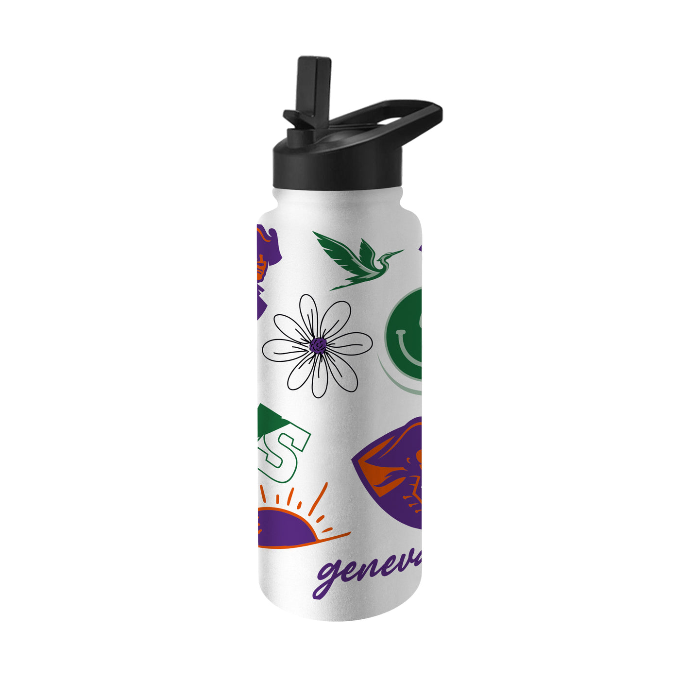 Hobart and William Smith Colleges 34oz Native Quencher Bottle