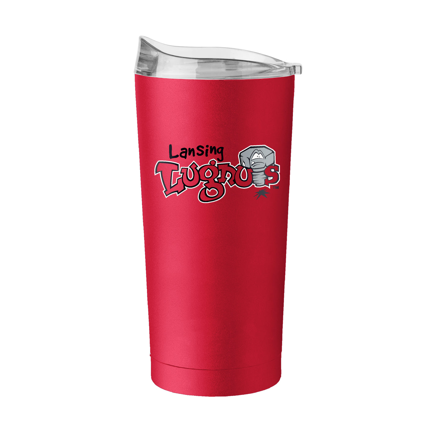 Lansing Lugnuts 20oz Flipside Powder Coat Tumbler