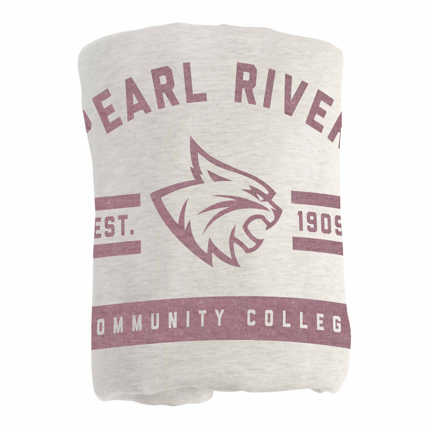 Pearl River CC Oatmeal Sweatshirt Blanket - Logo Brands