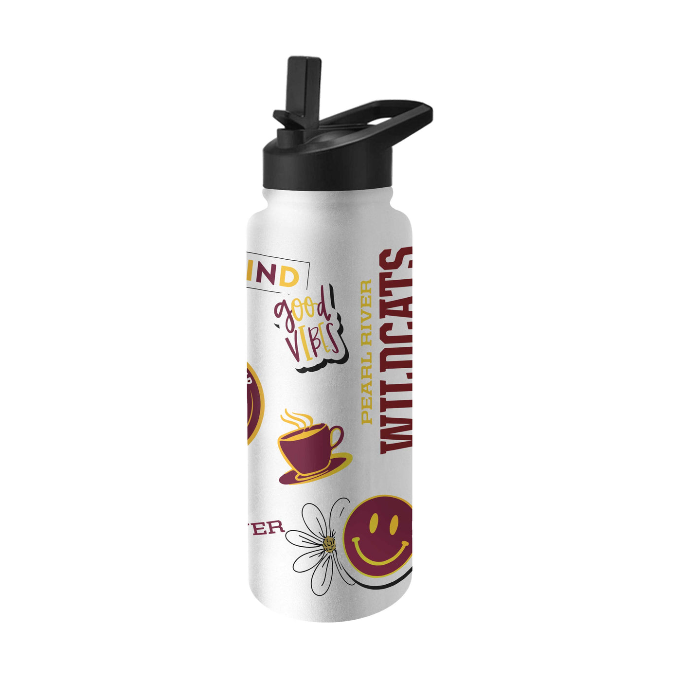 Pearl River CC 34oz Native Quencher Bottle - Logo Brands