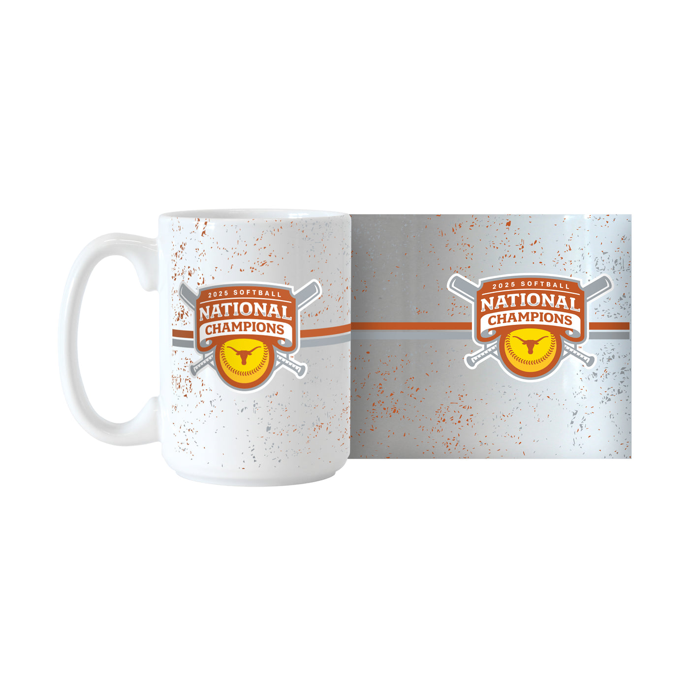 Texas 2025 Softball Champions 15oz Wrap Sublimated Mug