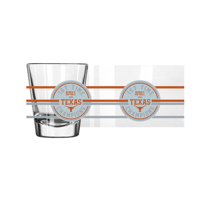 Texas 2025 Softball Champions 2oz Repeat Shot Glass