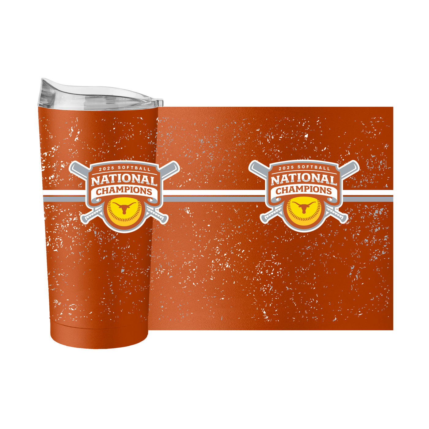 Texas 2025 Softball Champions 20oz PC Tumbler