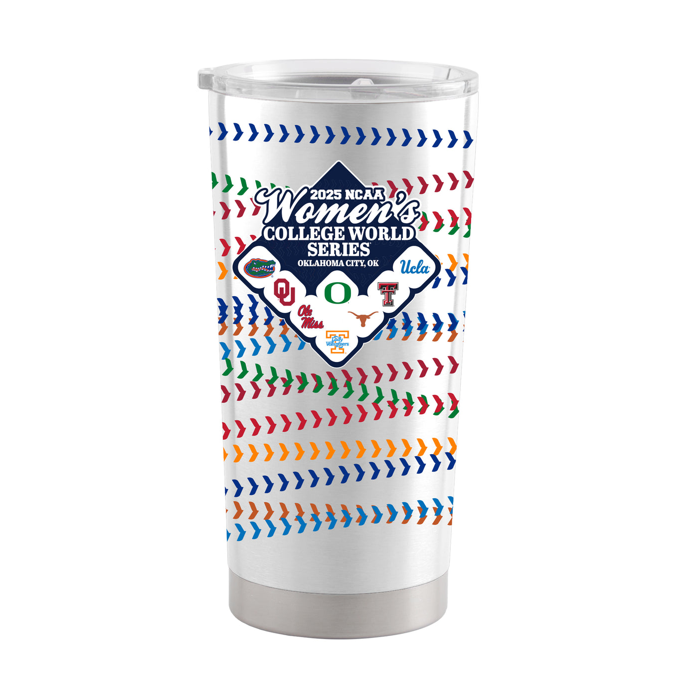 2025 NCAA Womens Softball 8 Team 20oz Stainless Tumbler