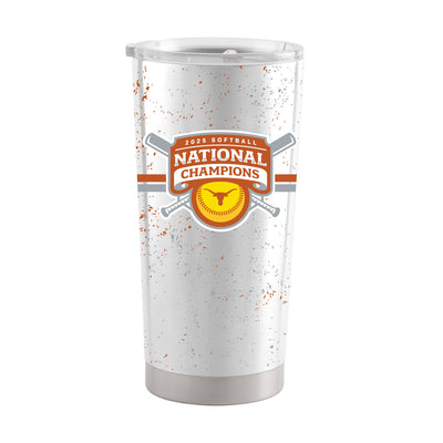 Texas 2025 Softball Champions 20oz Stainless Tumbler