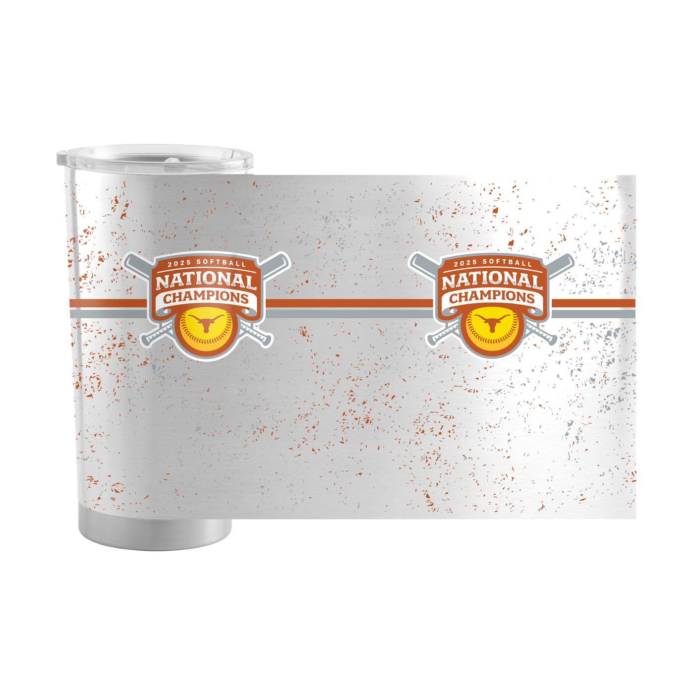 Texas 2025 Softball Champions 20oz Stainless Tumbler