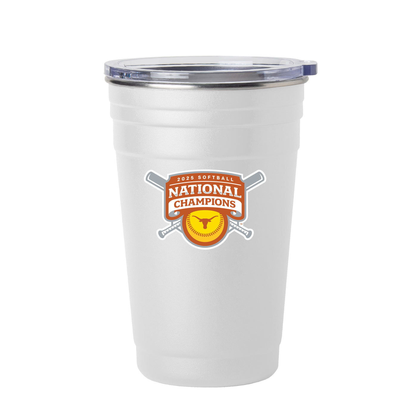Texas 2025 Softball Champions 22oz Stainless Cup