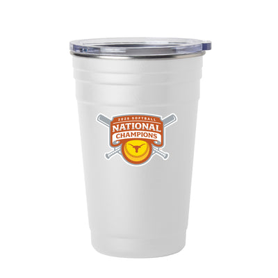 Texas 2025 Softball Champions 22oz Stainless Cup