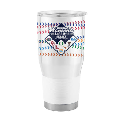 2025 NCAA Womens Softball 8 Team 30oz Stainless Tumbler