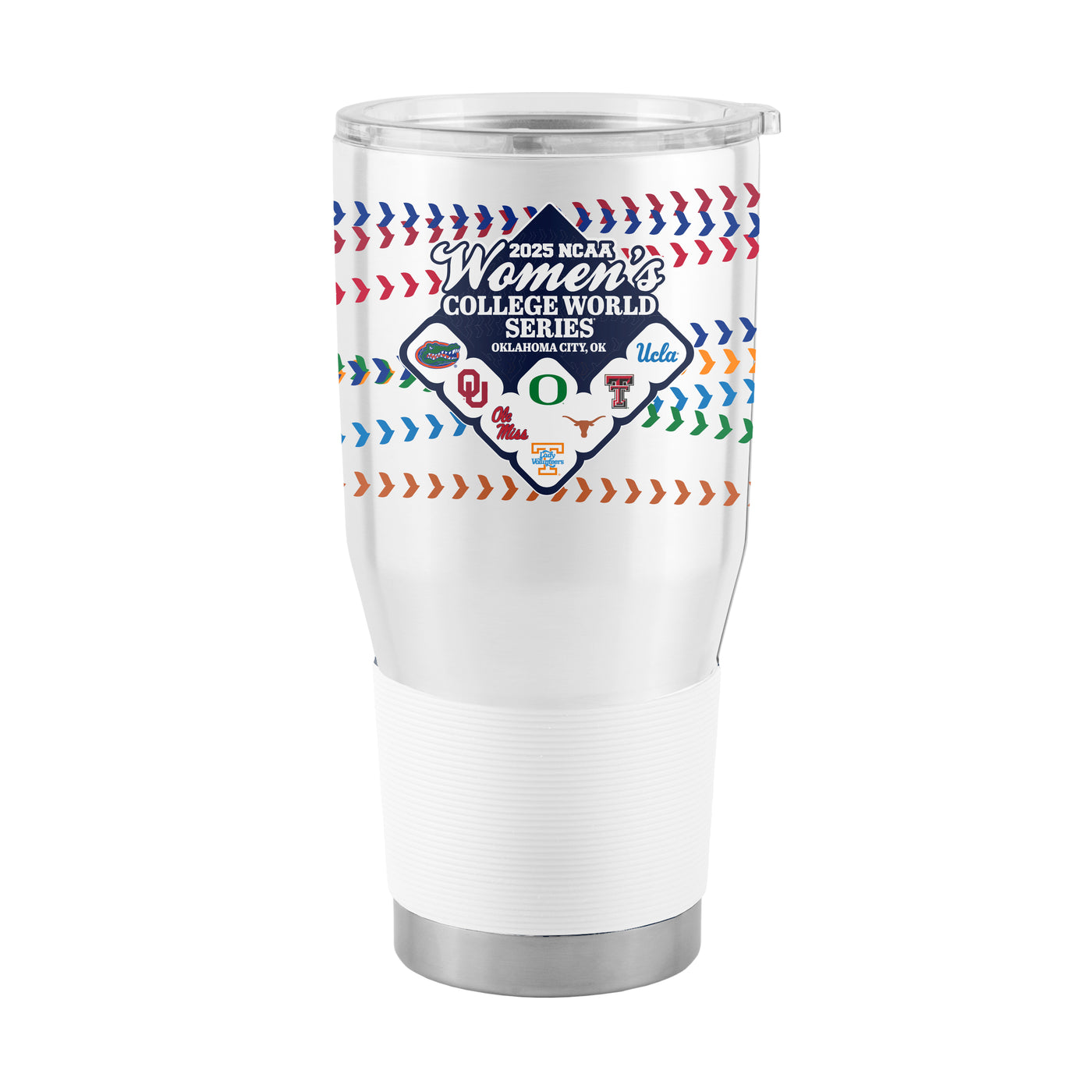 2025 NCAA Womens Softball 8 Team 30oz Stainless Tumbler