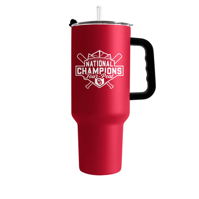 Oklahoma 40oz 2024 NCAA Softball Champions PC Tumbler