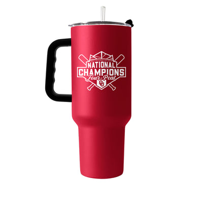 Oklahoma 40oz 2024 NCAA Softball Champions PC Tumbler