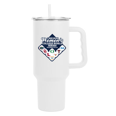 2025 NCAA Womens Softball 8 Team 40oz PC Tumbler