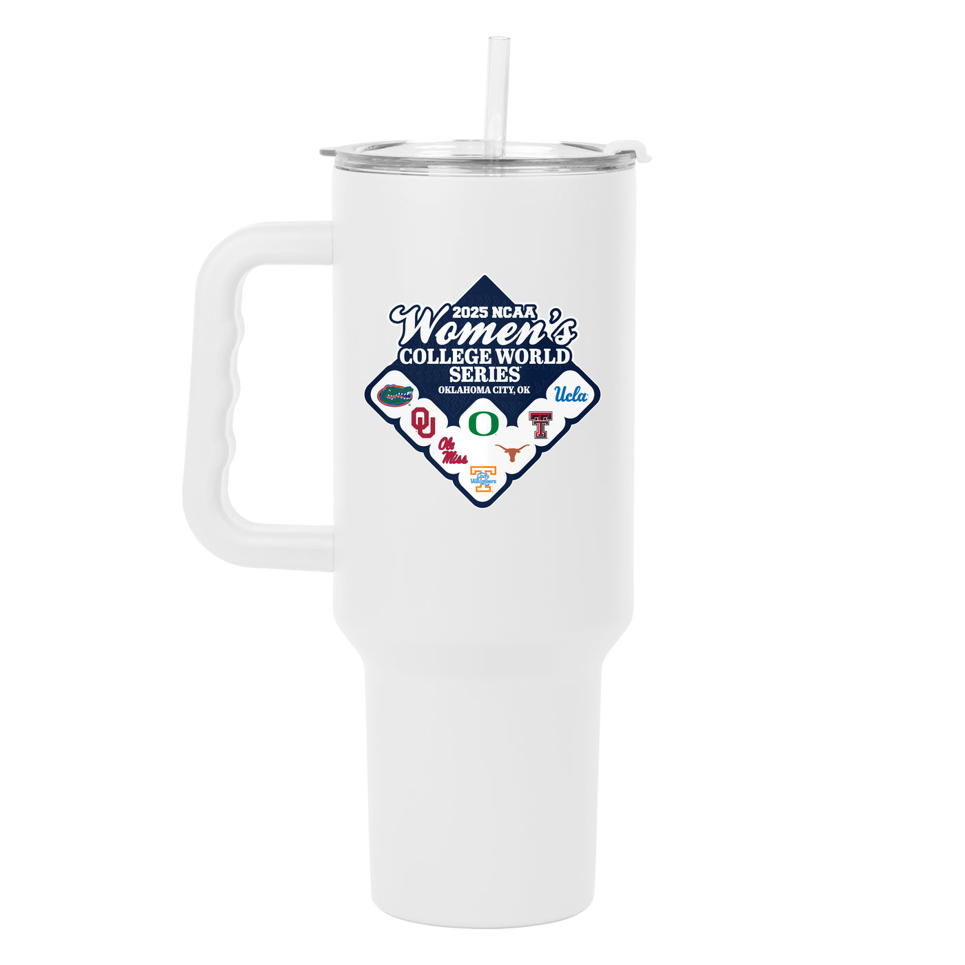 2025 NCAA Womens Softball 8 Team 40oz PC Tumbler