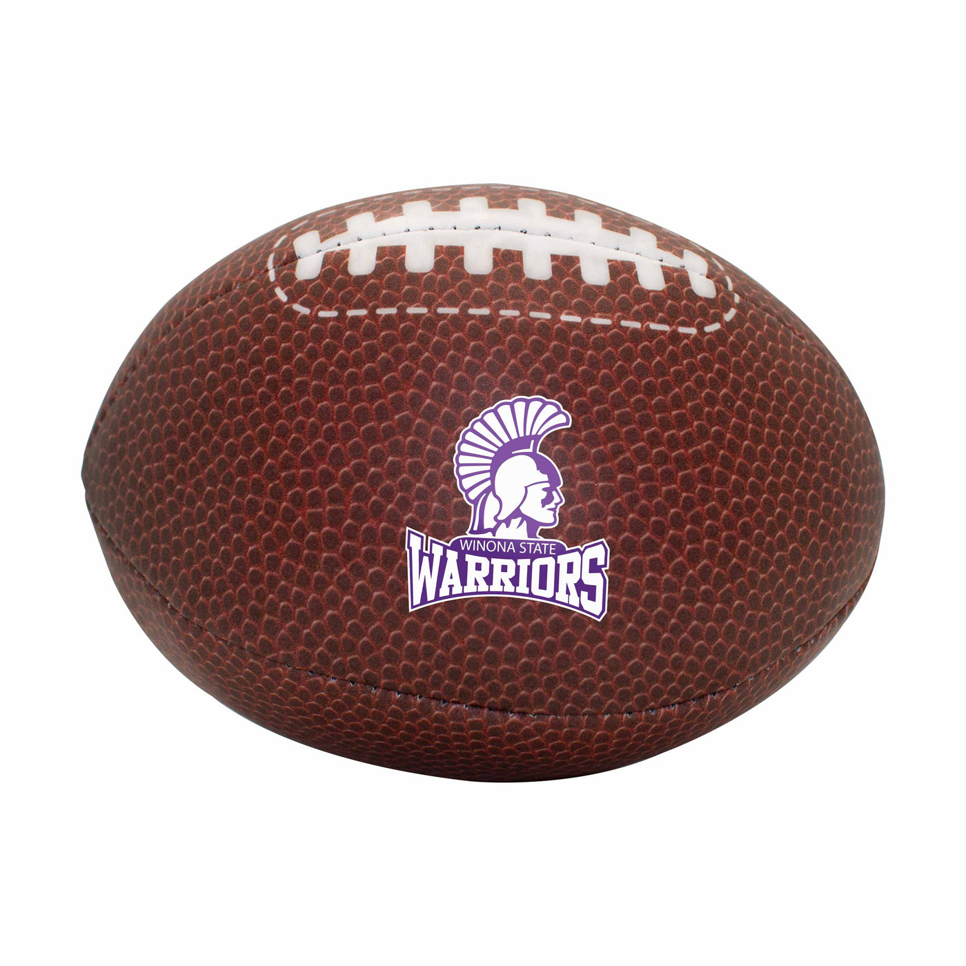 Winona State Composite Brown Micro Soft Football