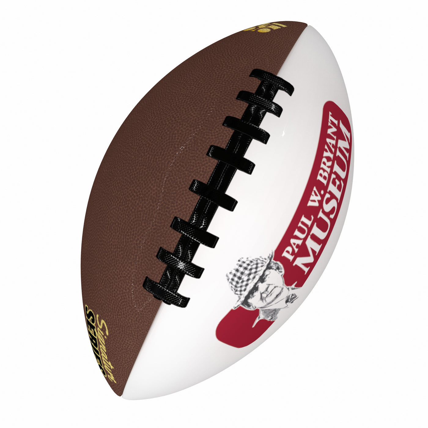 Paul Bryant Museum Fullsize Autograph Football