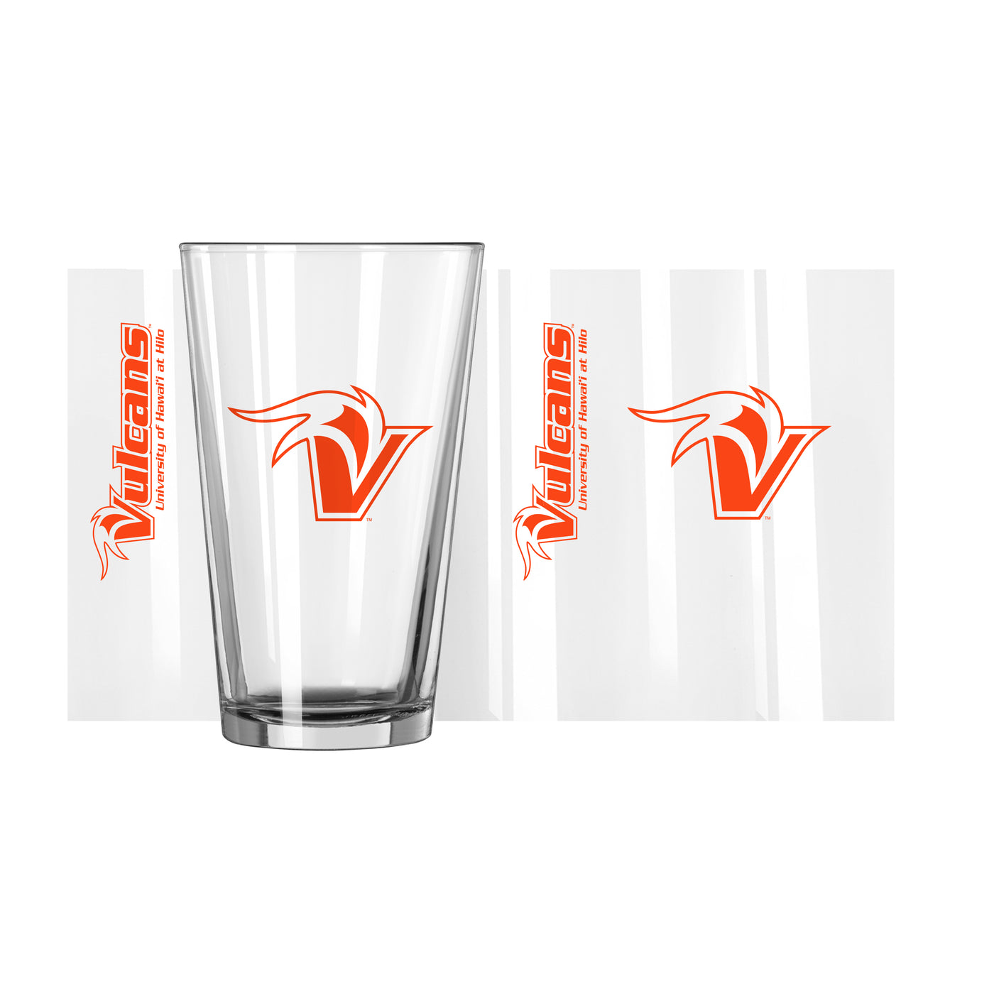 Hawaii Hilo Campus 16oz Gameday Pint Glass