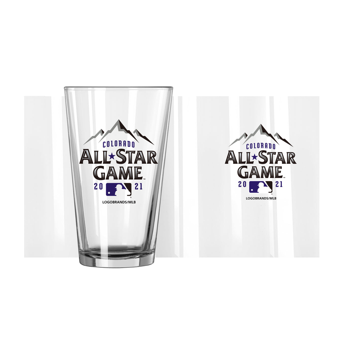 MLB 2021 All Star Game Logo 16oz Pint Glass