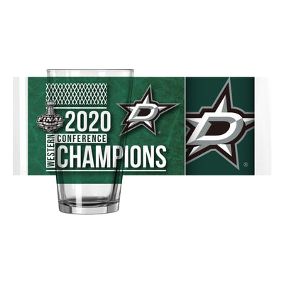 Dallas Stars 2020 Conf Champs 16oz Pint Glass
