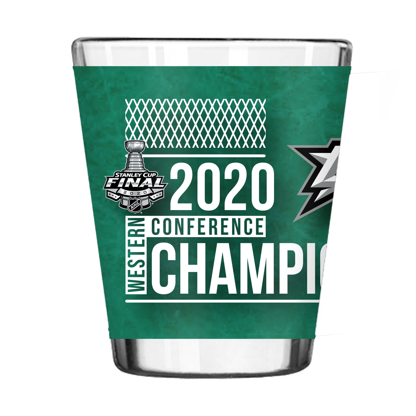 Dallas Stars 2020 Conf Champs 2oz Shot Glass
