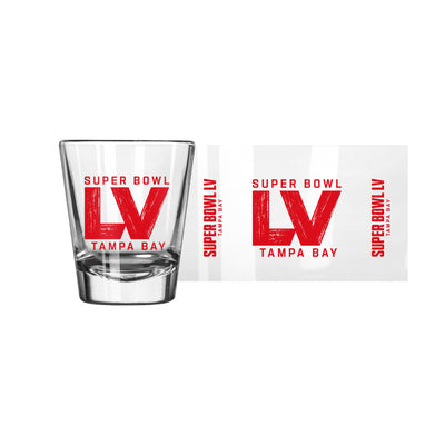 Super Bowl 55 2oz Shot Glass