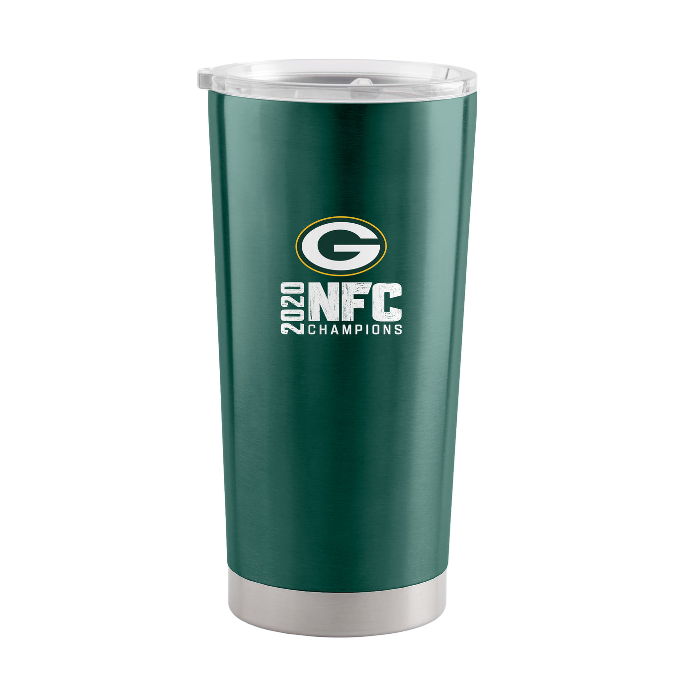 Green Bay Packers 2021 NFC Champs Logo 20oz Stainless Tumbler