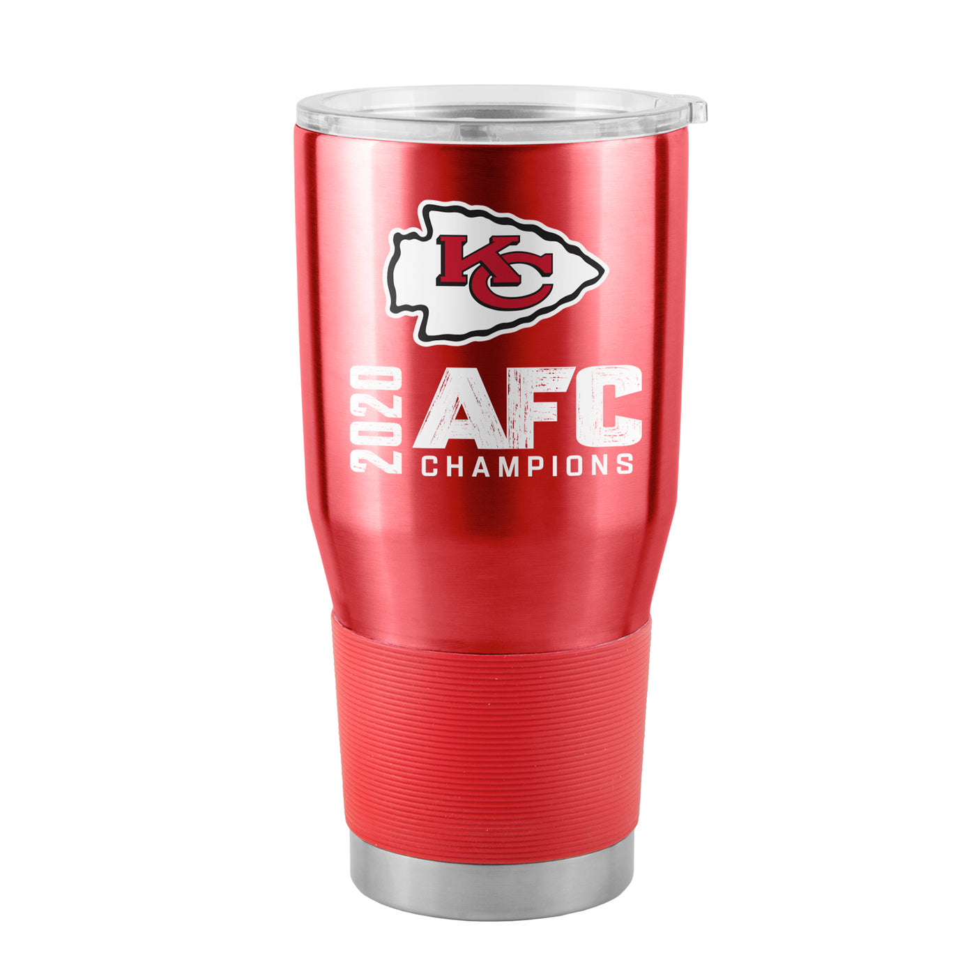 Kansas City Chiefs 2021 AFC Champs Logo 30oz Stainless Tumbler