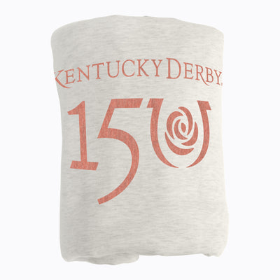 Kentucky Derby 150th Sublimated Sweatshirt Blanket