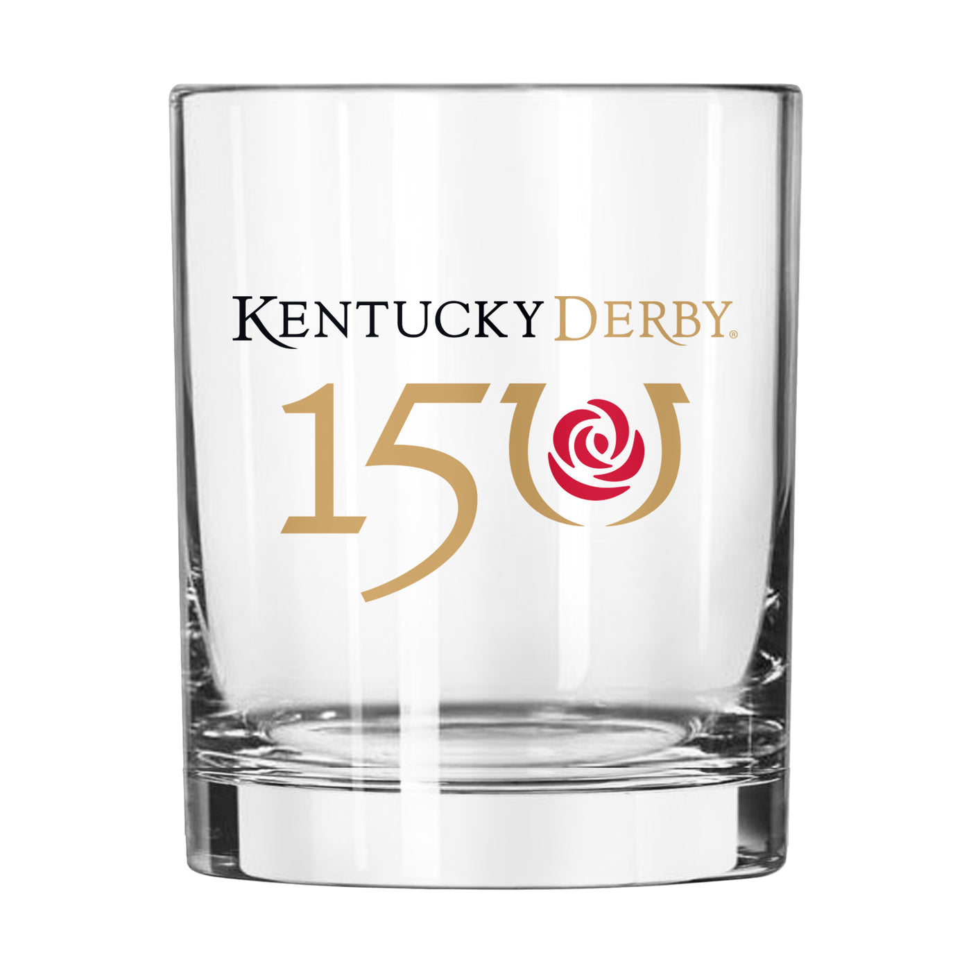 Kentucky Derby 150th 14oz Rocks Glass