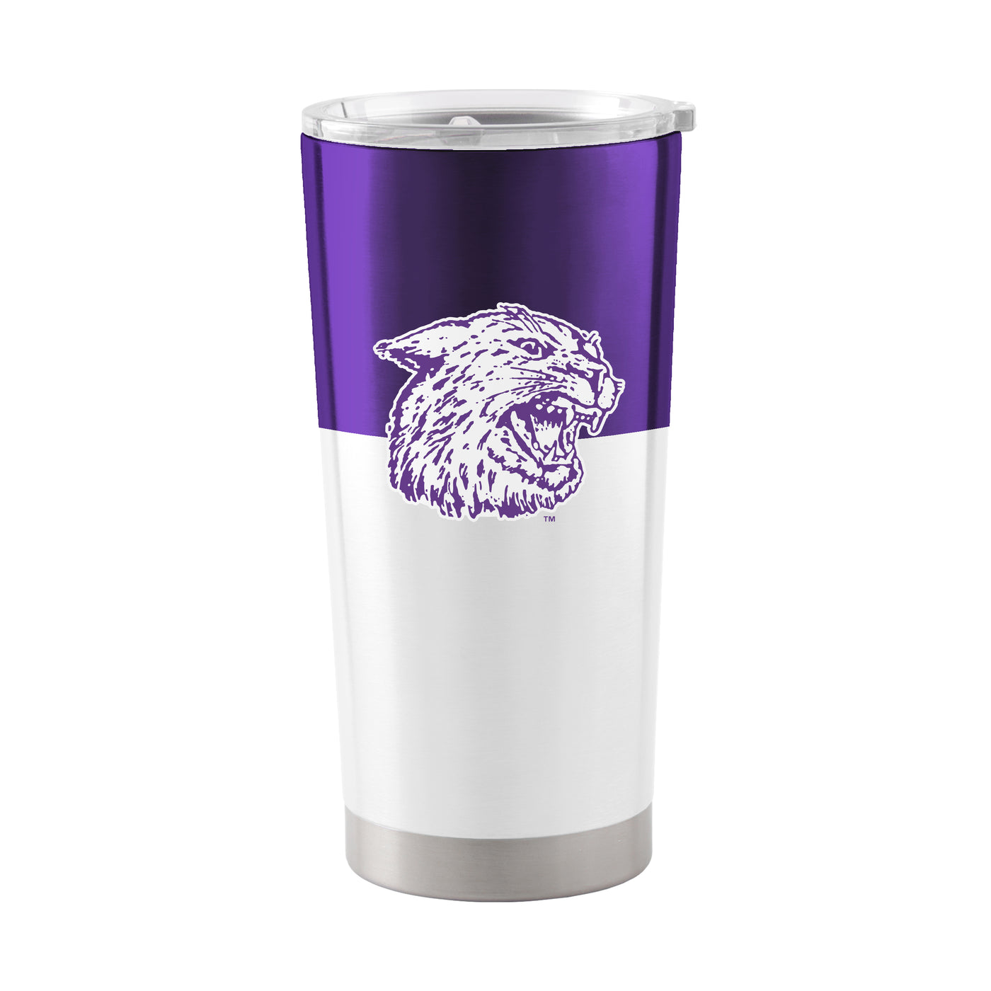 Kansas State 20oz Colorblock Stainless Tumbler - Logo Brands