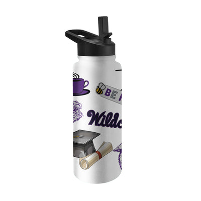 Kansas State 34oz Native Quencher Bottle