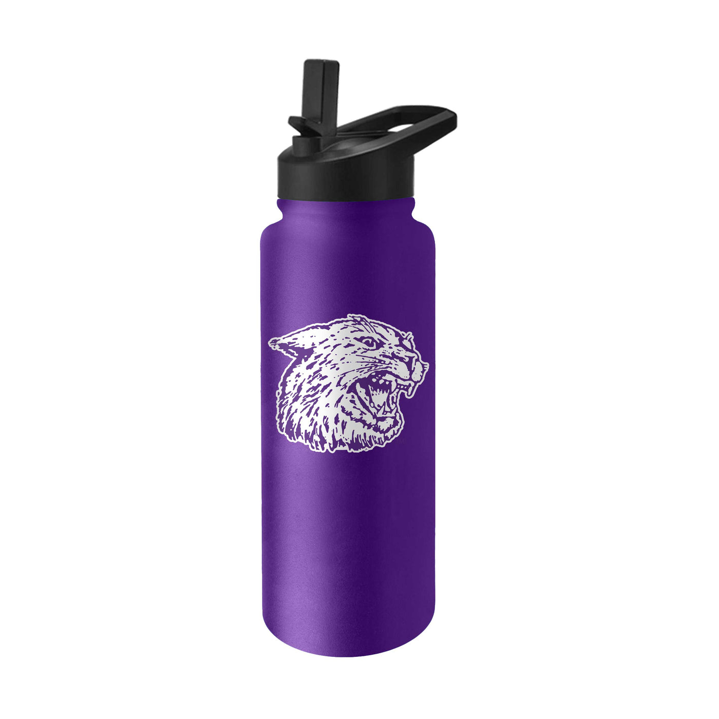 Kansas State 34oz Logo Quencher Bottle - Logo Brands