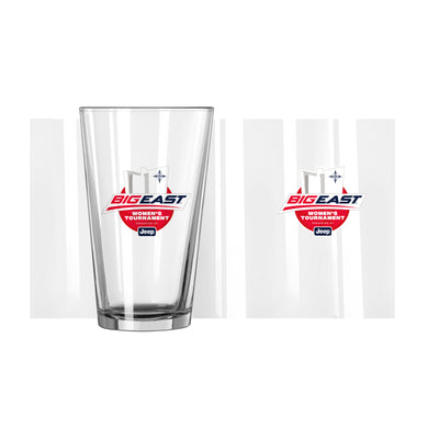 Big East Women's Tournament Logo 16oz Pint Glass