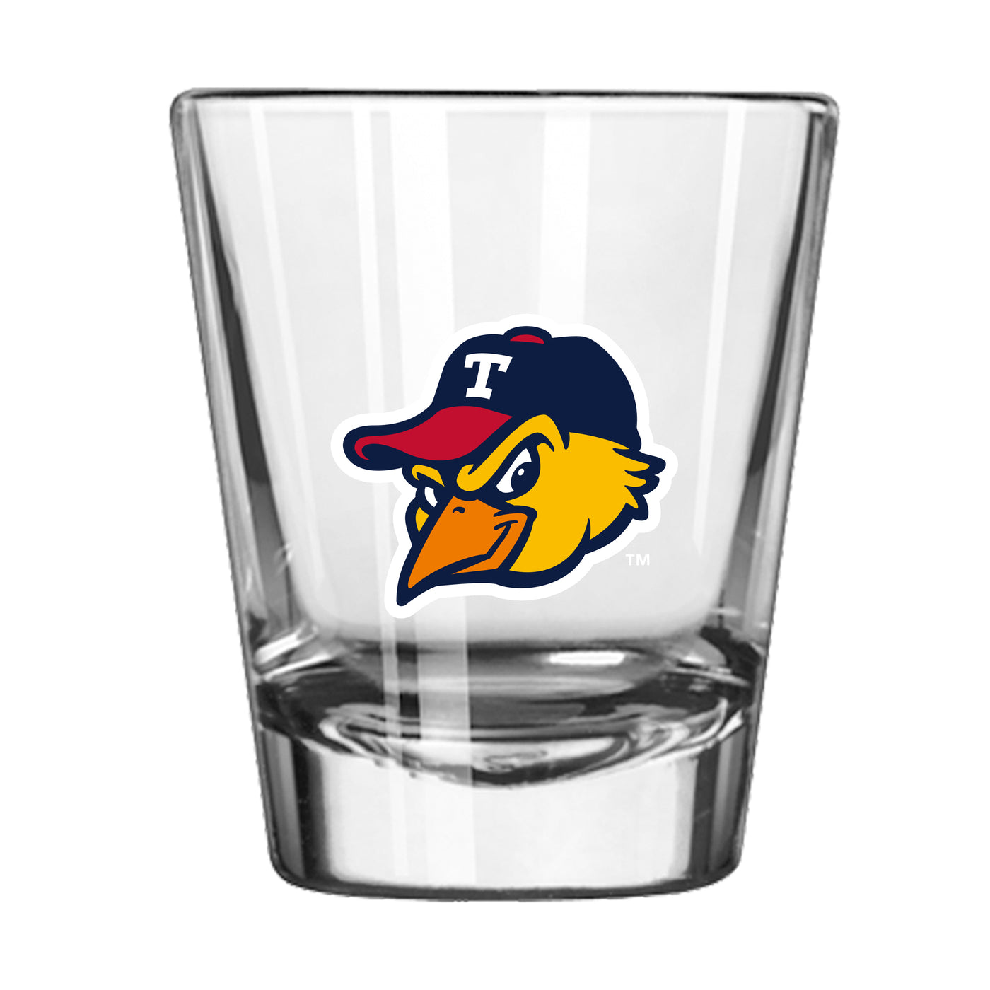 Toledo Mud Hens 2oz Letterman Shot Glass