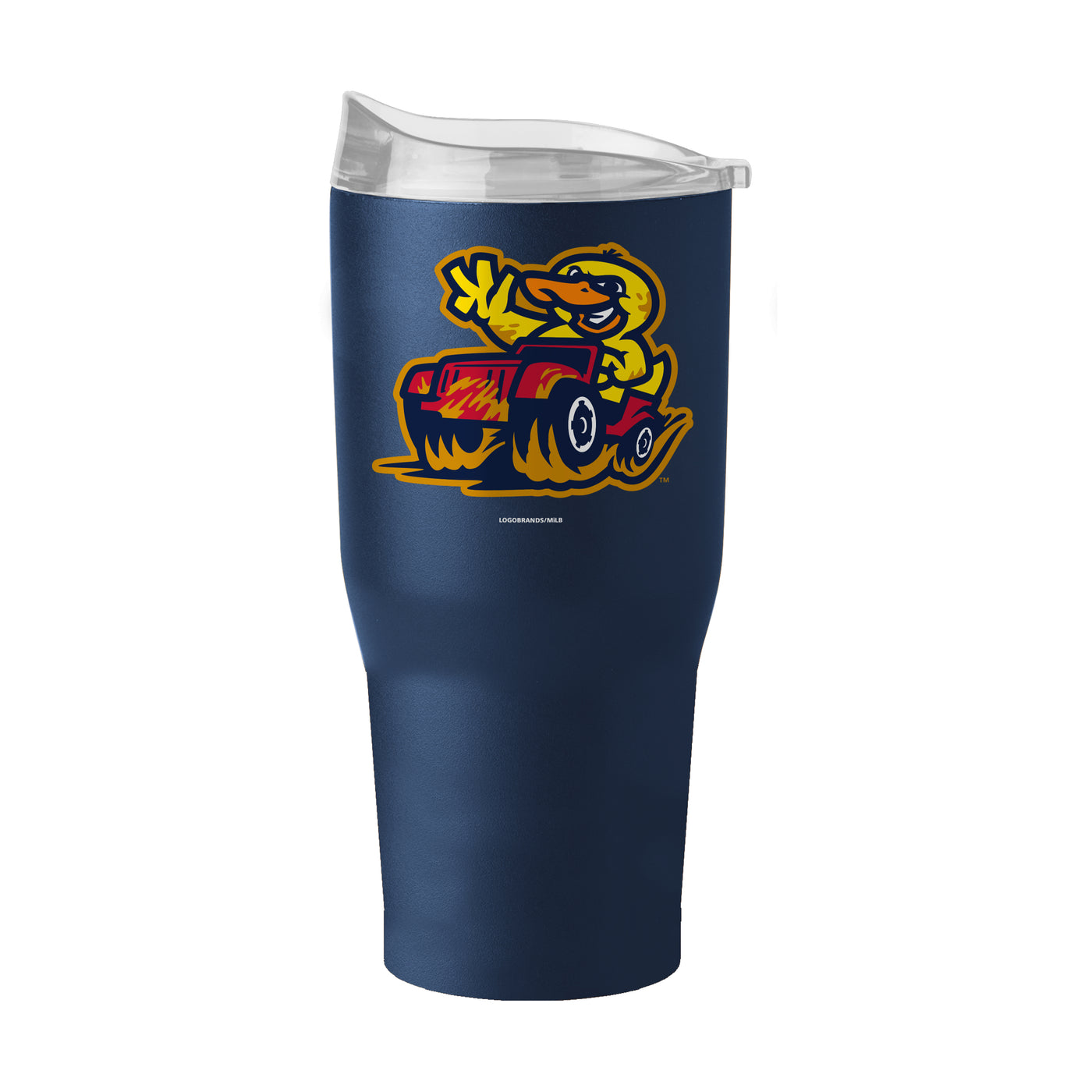 Toledo Mud Hens 30oz Mud Crawlers Powder Coat Tumbler