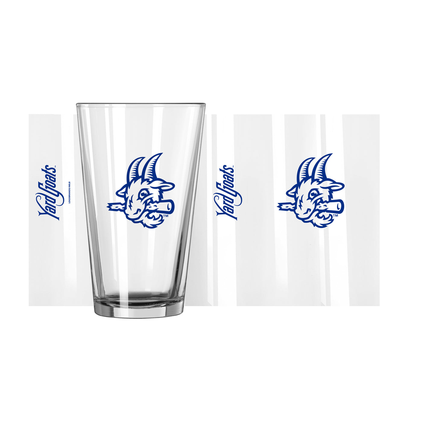 Yard Goats 16oz Gameday Pint Glass