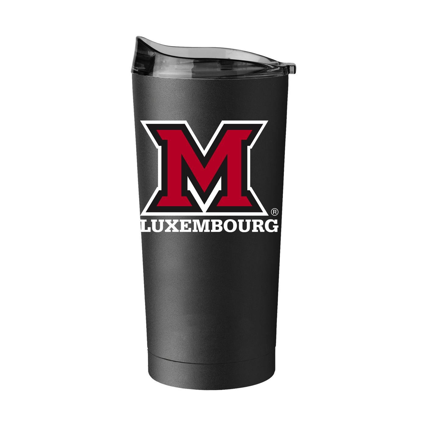Miami Ohio - Luxembourg 20oz Swagger Black Powdercoat Tumbler