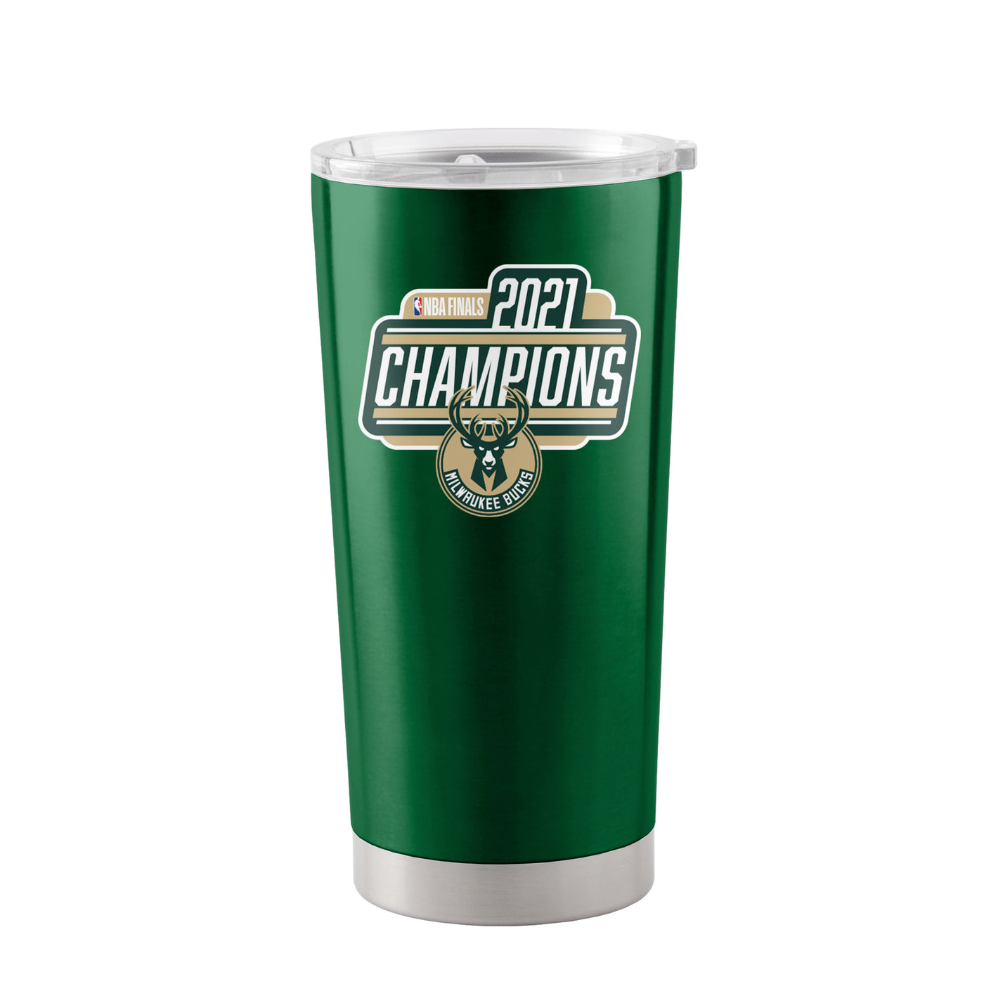 Milwaukee Bucks 20oz NBA Champion Stainless Tumbler