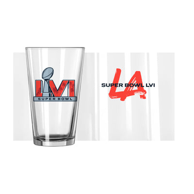 Super Bowl 56 16oz Pint Glass