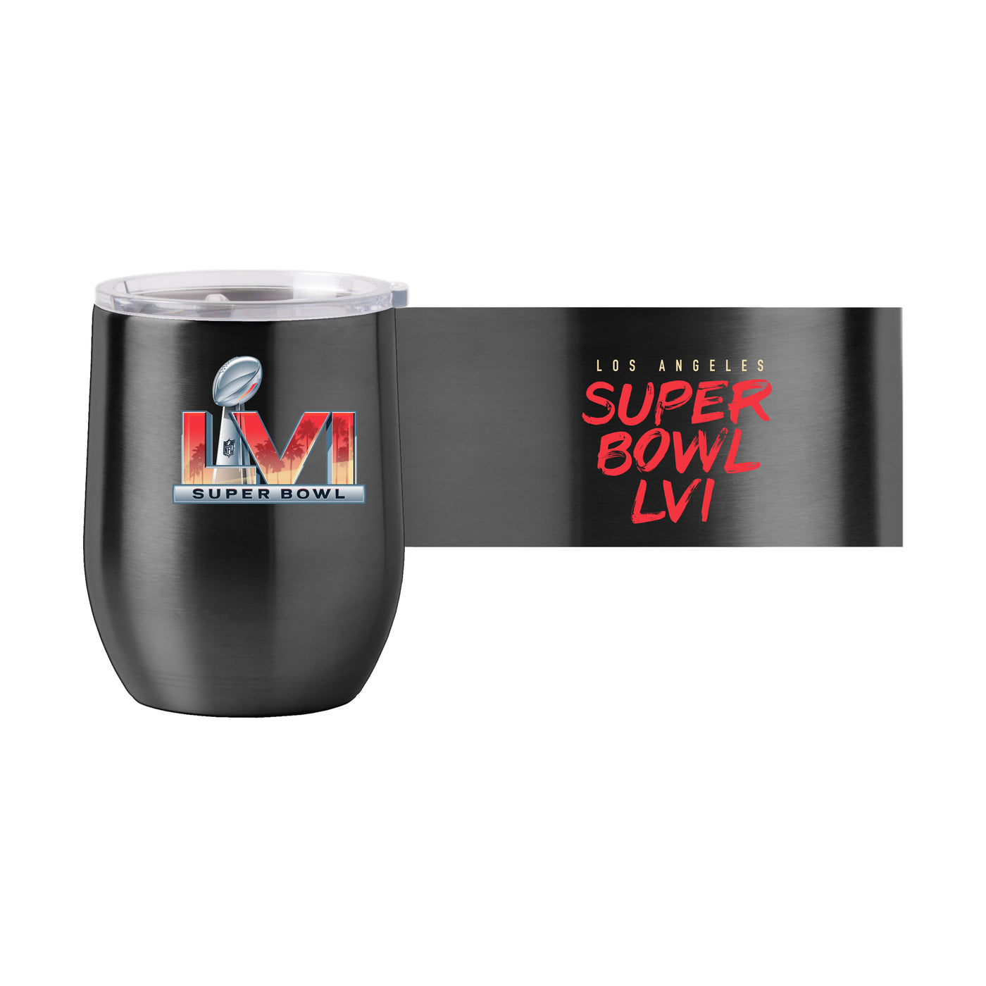 Super Bowl 56 16oz Legends Stainless Curved Beverage
