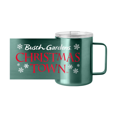 Busch Gardens 15oz Christmas Town Stainless Steel Mug