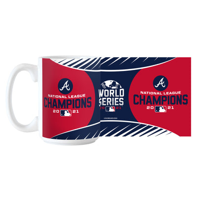 Atlanta Braves 15oz ‘21 League Champs Sublimated Mug