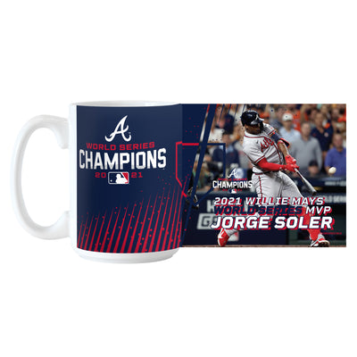 Atlanta Braves 15oz ‘21 World Champs MVP Sublimated Mug