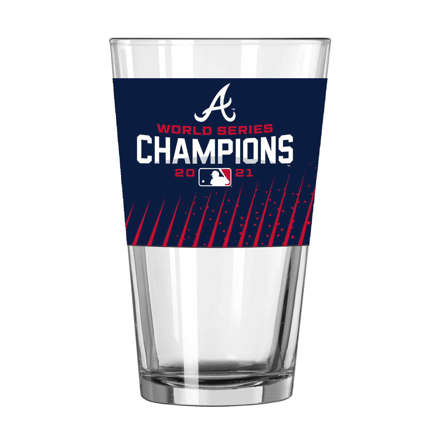 Atlanta Braves 16oz ‘21 World Champs MVP Pint Glass