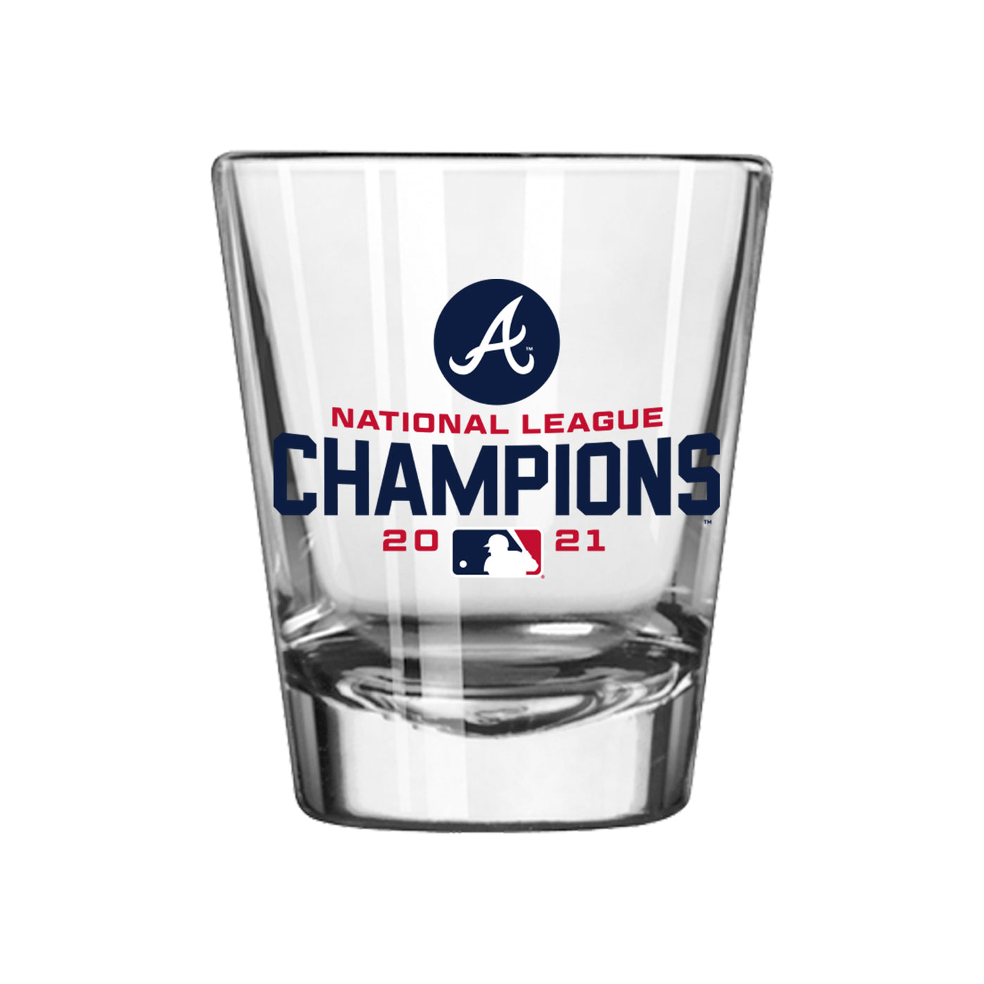 Atlanta Braves 2oz ‘21 League Shot Glass