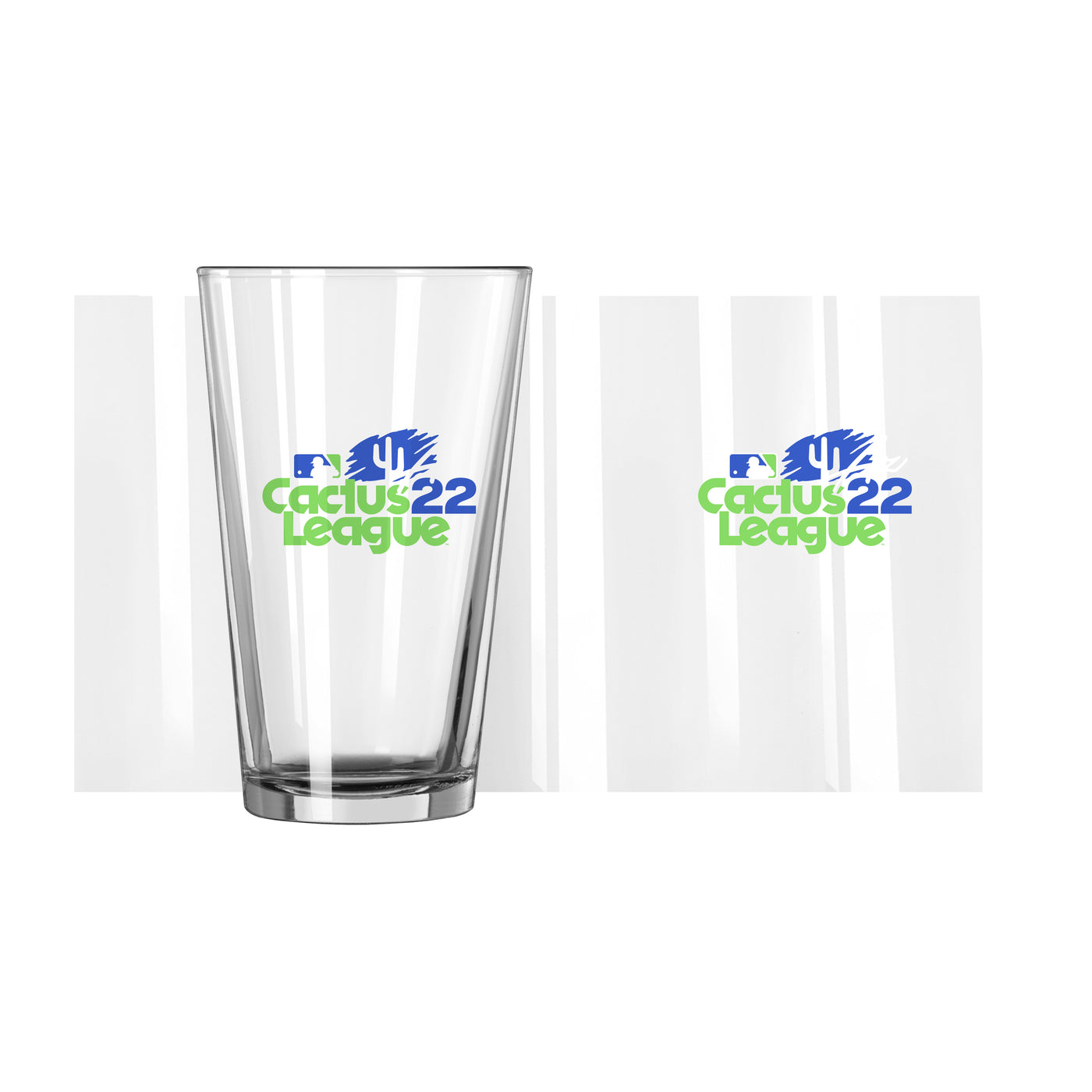 Cactus League 2022 16oz Gameday Pint Glass