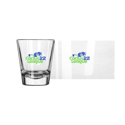Cactus League 2oz 2022 Logo Shot Glass